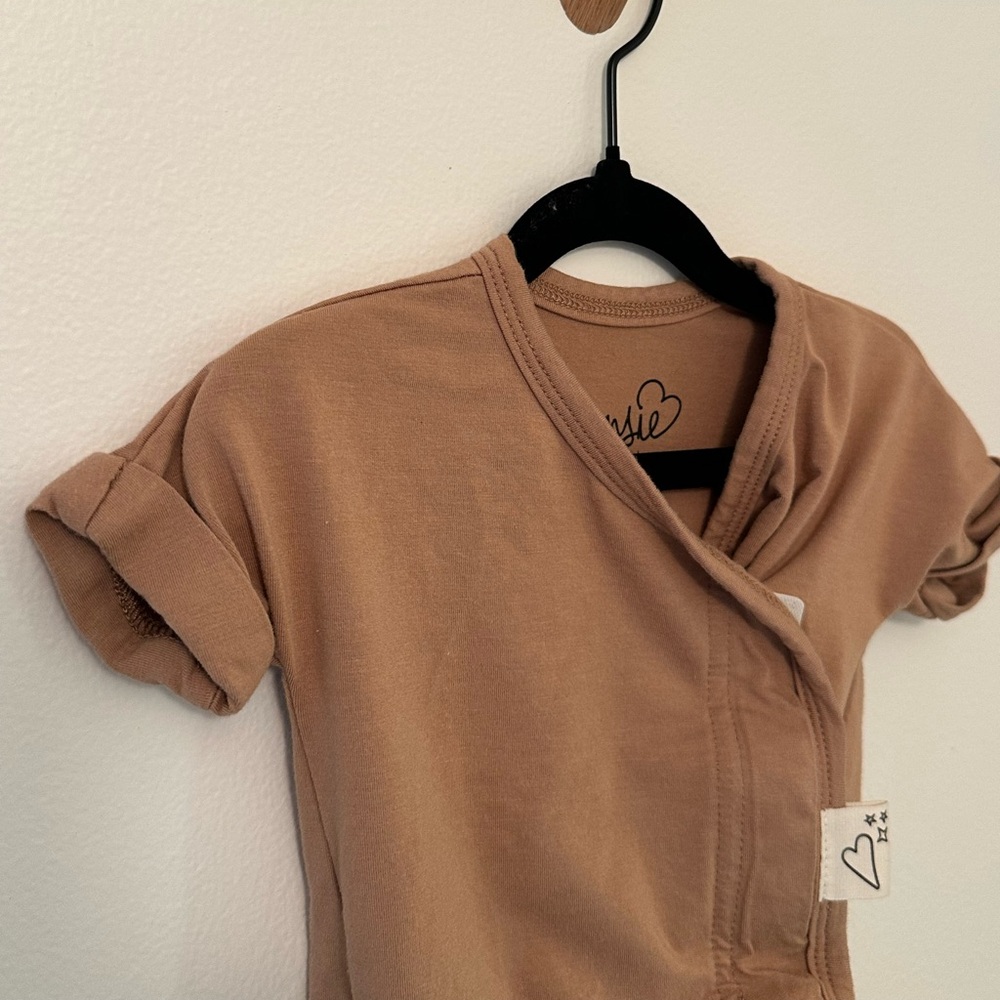 Bonsie Tan Skin to Skin Romper - Picture 2 of 3